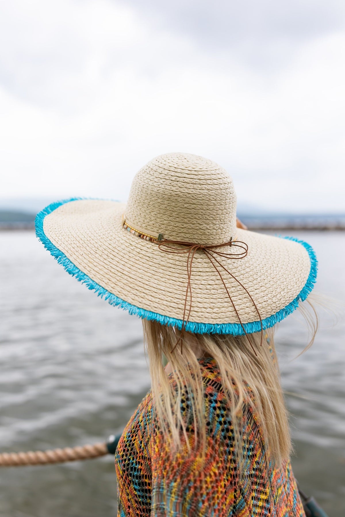Save BIG on Frayed Straw Hat w/ Colored Bands Bliss Dropship. You 